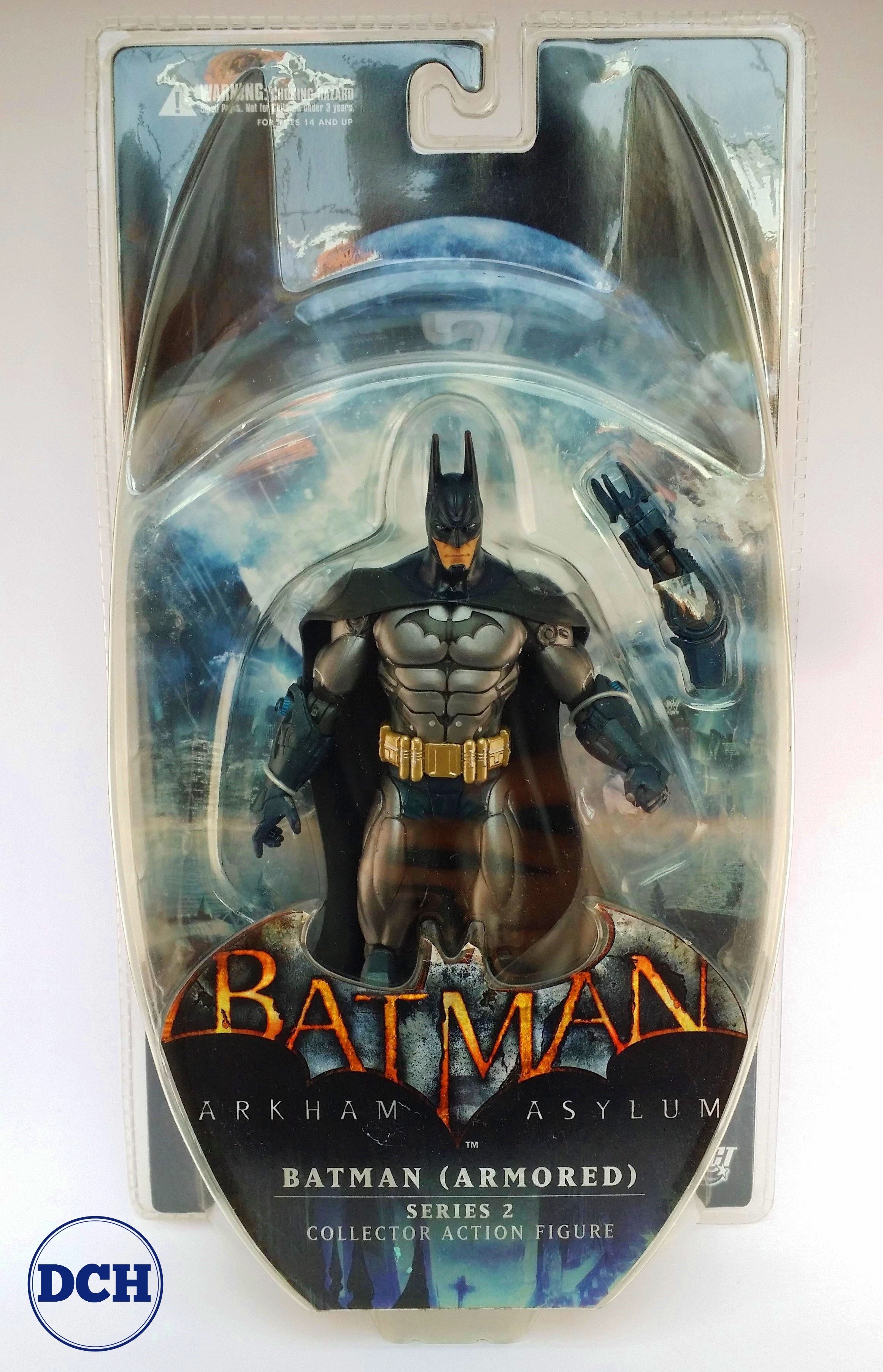 Figure Specs | Batman: Arkham Asylum (Series 2) – Batman (Armored) – DC  Collectibles Hunter